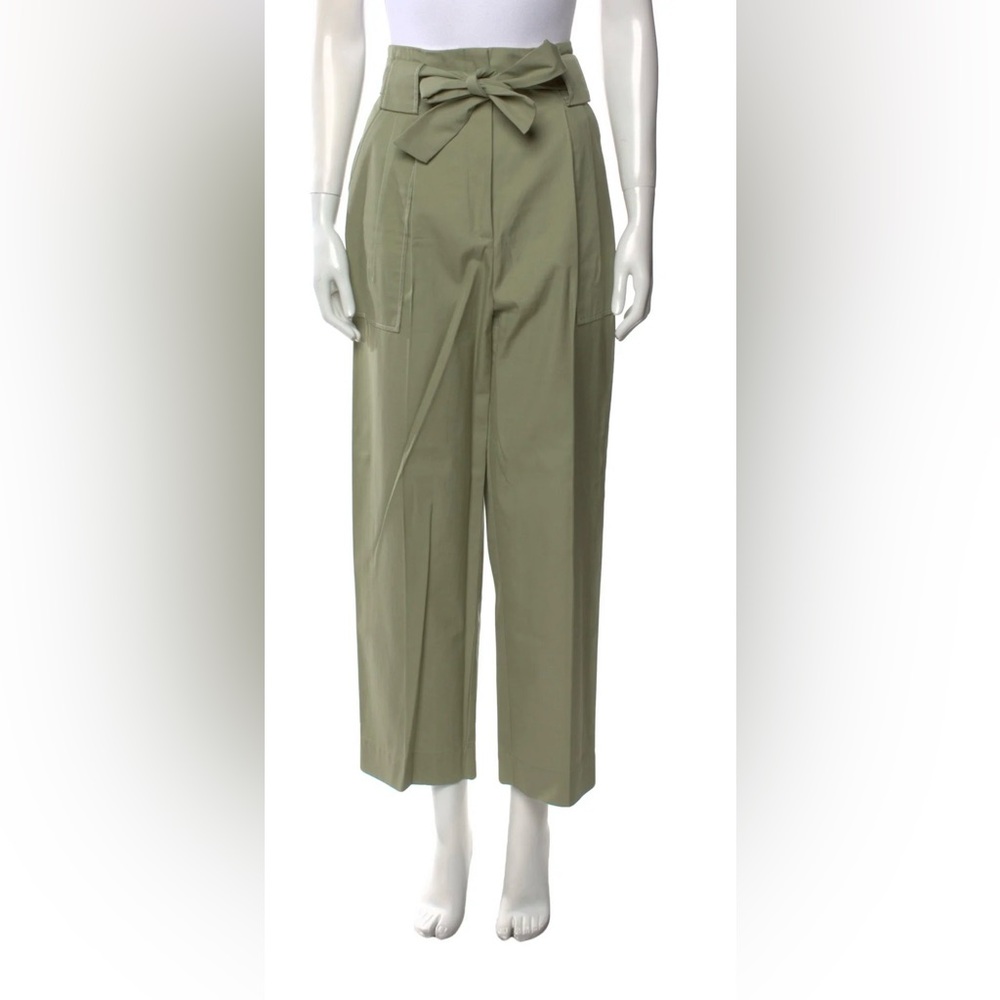 Sandro straight leg high rise pants